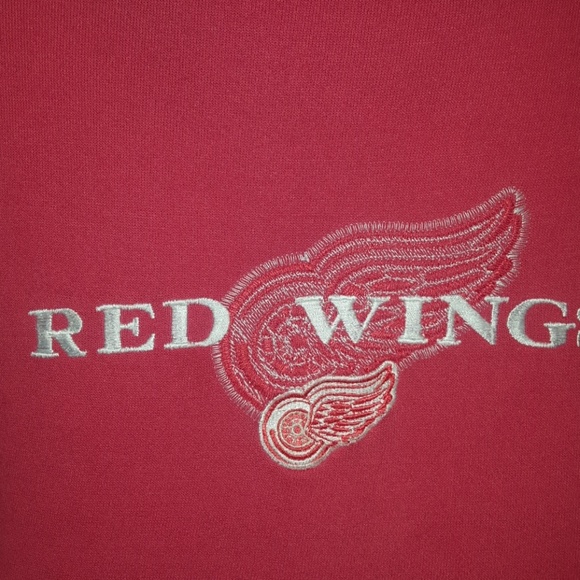 Vintage 90's Detroit Red Wings Starter Sweatshirt - Picture 3 of 4
